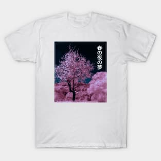 A Spring Night's Dream, Sakura Cherry Blossom T-Shirt